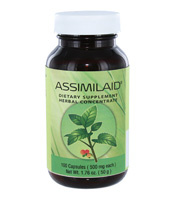 Assimilaid/Herbal Supplements for the Digestive System/100 Capsules/Bottle