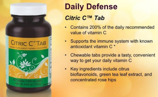 Citric-C Tabs/Chewable Vitamin C/90 Tabs/1400 mg each