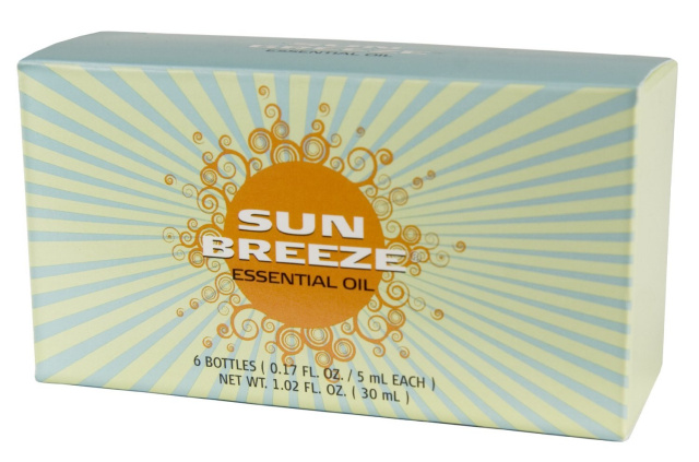 Sunbreeze Essential Oil/2 six packs(12) .17 fl. oz. bottles/Free Shipping in the USA