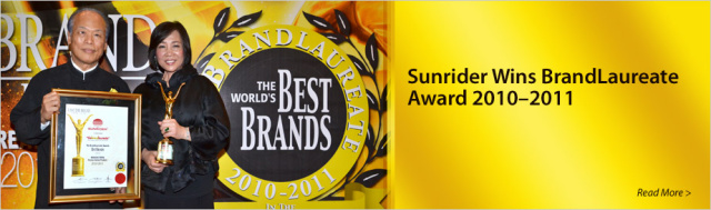 Sunrider Best Brands Award Banner